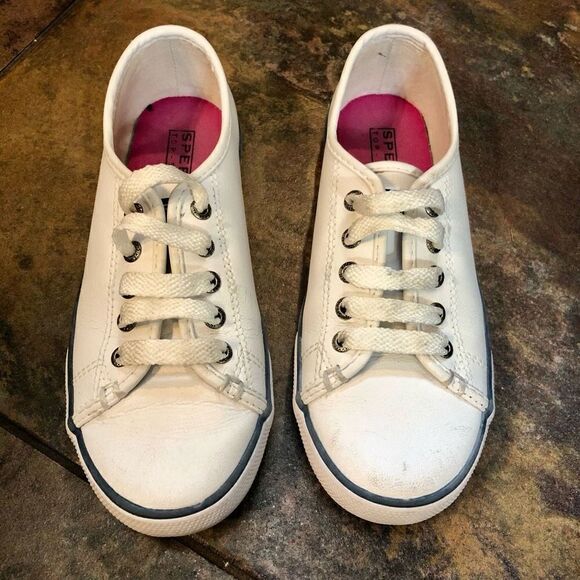 Sperry Women’s Slid-on Top Slider Seacoast White Size 1M - Picture 2 of 8